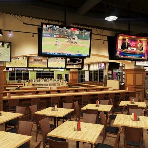 Architectural Rendering Pub and Grill
